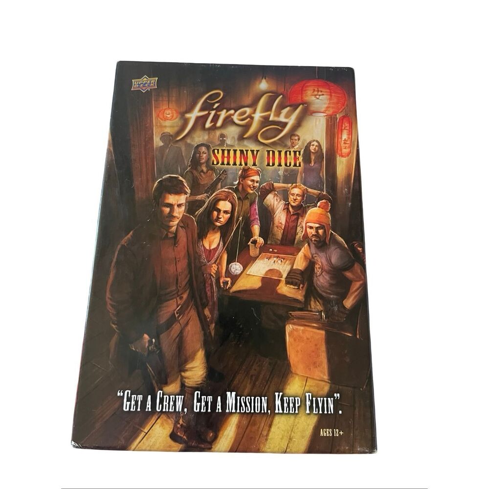 Entertainment Earth Upper Deck Brown Firefly Shiny Dice Game Set OS